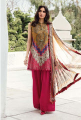 MARIA - B (M. PRINTS) 3 Piece Unstitched Embroidered Cambric Suit | MPT-2710-A