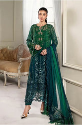 Maria - B (3 Piece Unstitched Embroidered Chiffon Suit | MPC-25-106)