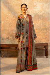 CHARIZMA - 3-PC Unstitched Printed Linen Collection CPW5-27