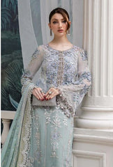 Maria - B (3 Piece Unstitched Embroidered Chiffon Suit | MPC-25-108)