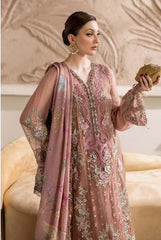 Maria - B (3 Piece Unstitched Embroidered Chiffon Suit | MPC-25-105)