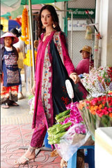 ANIQ - 3-PC UNSTITCHED EMBROIDERED LINEN COLLECTION ANW6-06