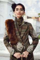 MARIA - B (M. PRINTS) 3 Piece Unstitched Embroidered Cambric Suit | MPT-2705-B