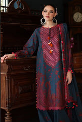 ANIQ - 3-PC UNSTITCHED EMBROIDERED LINEN COLLECTION ANW6-04