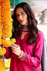 ANIQ - 3-PC UNSTITCHED EMBROIDERED LINEN COLLECTION ANW6-06