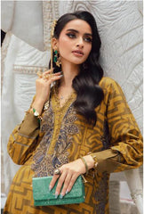 MARIA - B (M. PRINTS) 3 Piece Unstitched Embroidered Cambric Suit | MPT-2703-A