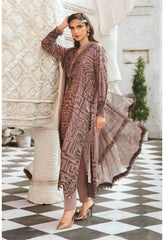 MARIA - B (M. PRINTS) 3 Piece Unstitched Embroidered Cambric Suit | MPT-2703-B