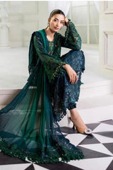 Maria - B (3 Piece Unstitched Embroidered Chiffon Suit | MPC-25-106)