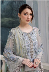 Maria - B (3 Piece Unstitched Embroidered Chiffon Suit | MPC-25-108)