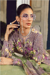 MARIA - B (M. PRINT) 3 Piece Unstitched Embroidered Cambric Suit | MPT-2706-B