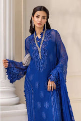 Maria - B (3 Piece Unstitched Embroidered Chiffon Suit | MPC-25-103)