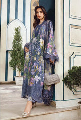 MARIA - B (M. PRINTS) 3 Piece Unstitched Embroidered Cambric Suit | MPT-2708-B