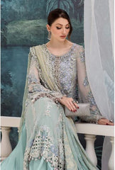 Maria - B (3 Piece Unstitched Embroidered Chiffon Suit | MPC-25-108)