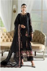 Maria - B (3 Piece Unstitched Embroidered Chiffon Suit | MPC-25-104)