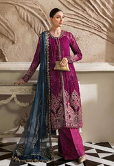 Maria - B (3 Piece Unstitched Embroidered Chiffon Suit | MPC-25-102)