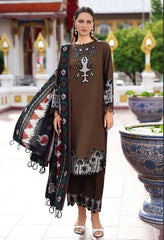 ANIQ - 3-PC UNSTITCHED EMBROIDERED LINEN COLLECTION ANW6-02