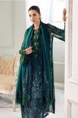 Maria - B (3 Piece Unstitched Embroidered Chiffon Suit | MPC-25-106)