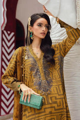 MARIA - B (M. PRINTS) 3 Piece Unstitched Embroidered Cambric Suit | MPT-2703-A