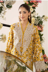 MARIA - B (3 Piece Unstitched Embroidered Lawn Suit | MPT-2606-A)