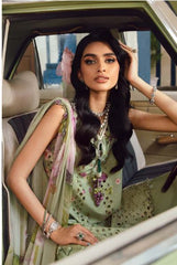 MARIA - B (M. PRINTS) 3 Piece Unstitched Embroidered Cambric Suit | MPT-2706-A