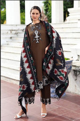 ANIQ - 3-PC UNSTITCHED EMBROIDERED LINEN COLLECTION ANW6-02