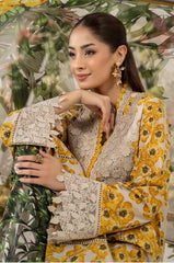 MARIA - B (3 Piece Unstitched Embroidered Lawn Suit | MPT-2606-A)