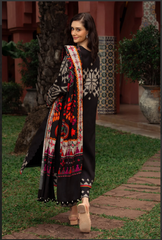 CHARIZMA - 3-PC Unstitched Printed Linen Collection CPW5-06