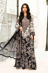 MARIA - B (3 Piece Unstitched Embroidered Lawn Suit | MPT-2608-B)
