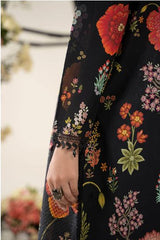 MARIA - B (3 Piece Unstitched Embroidered Lawn Suit | MPT-2607-B)