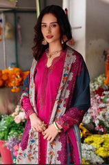 ANIQ - 3-PC UNSTITCHED EMBROIDERED LINEN COLLECTION ANW6-06