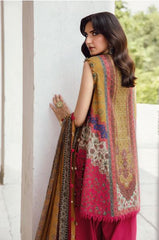 MARIA - B (M. PRINTS) 3 Piece Unstitched Embroidered Cambric Suit | MPT-2710-A