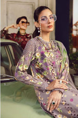 MARIA - B (M. PRINT) 3 Piece Unstitched Embroidered Cambric Suit | MPT-2706-B