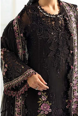 Maria - B (3 Piece Unstitched Embroidered Chiffon Suit | MPC-25-104)
