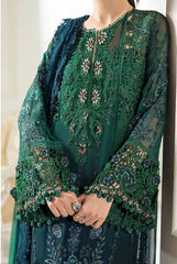 Maria - B (3 Piece Unstitched Embroidered Chiffon Suit | MPC-25-106)