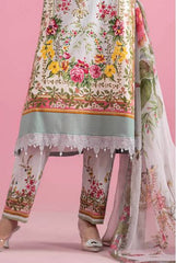 MARIA - B (3 Piece Unstitched Embroidered Lawn Suit | MPT-2605-B)