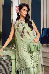 MARIA - B (M. PRINTS) 3 Piece Unstitched Embroidered Cambric Suit | MPT-2706-A