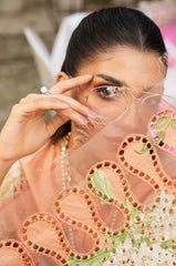 MARIA - B (3 Piece Unstitched Embroidered Lawn Suit | MPT-2602-A)