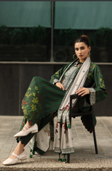 CHARIZMA - 3-PC Unstitched Printed Linen Collection CPW5-26
