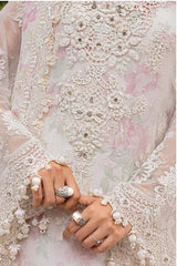 Maria - B (3 Piece Unstitched Embroidered Chiffon Suit - MPC-25-101)