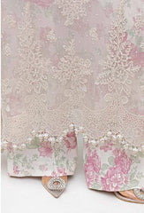 Maria - B (3 Piece Unstitched Embroidered Chiffon Suit - MPC-25-101)